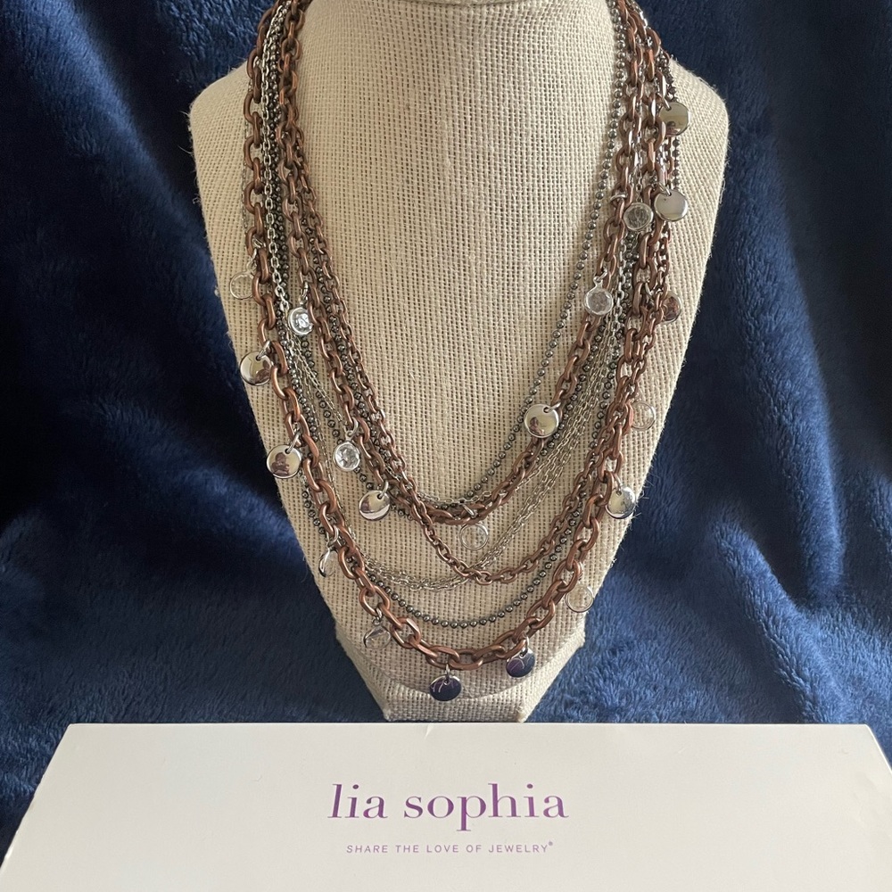 Lia Sophia Hot Spot necklace